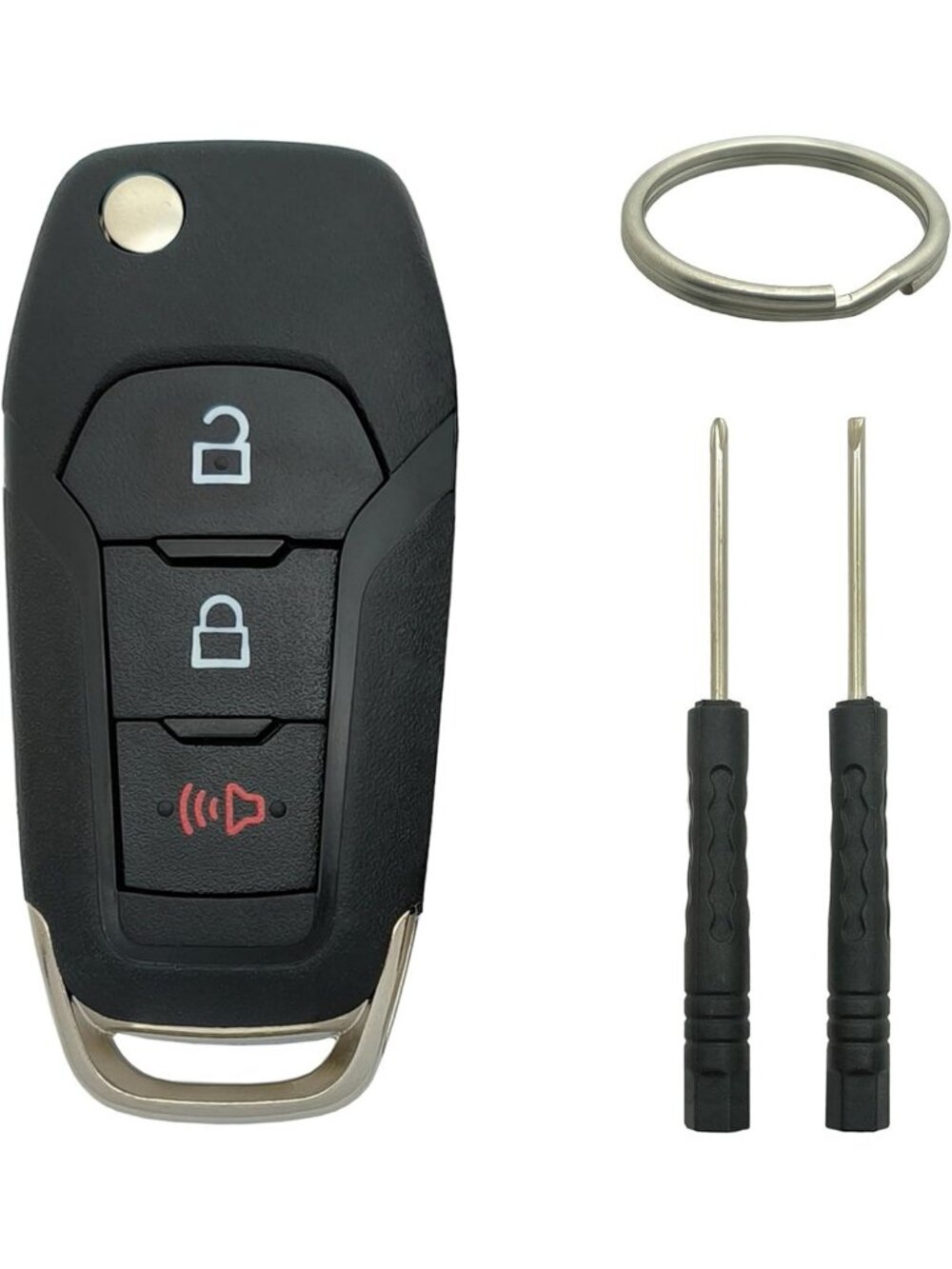 Key Fob Shell Case Replacement for Ford Trucks & SUVs | Keyless Entry Remote